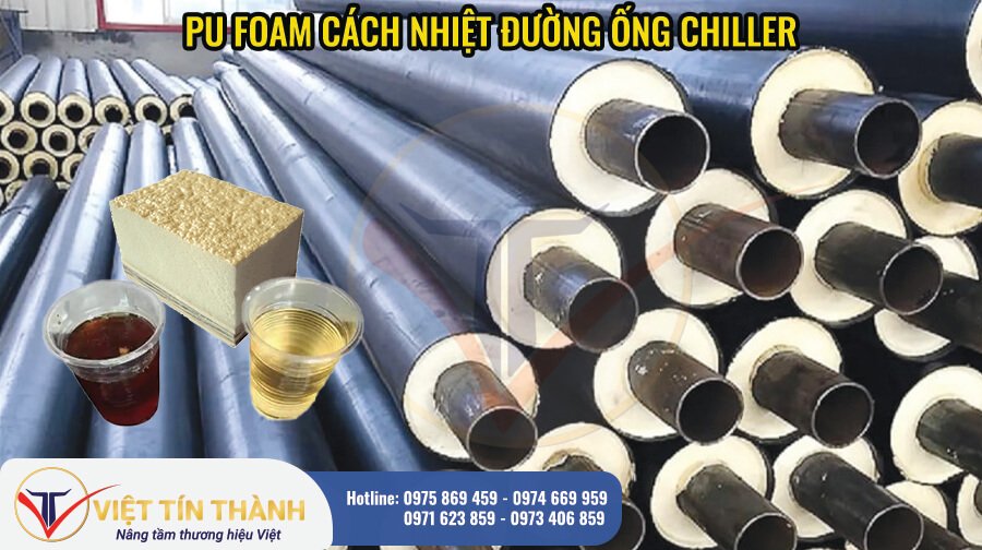 pu foam cách nhiệt đường ống